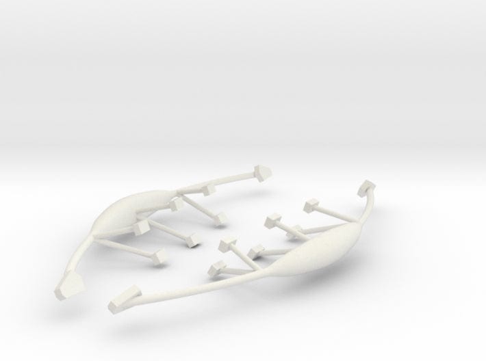 1/35 USS Sub Chaser Hull Props Support SET - distefan 3d print