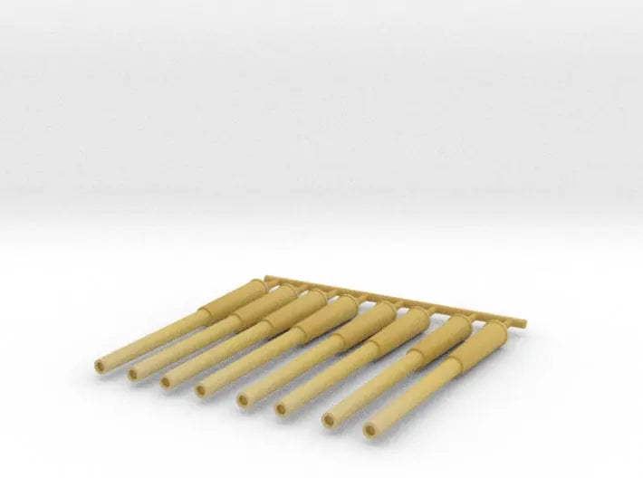1/350 Bismarck and Tirpitz Turrets Barrels Set v2 - distefan 3d print