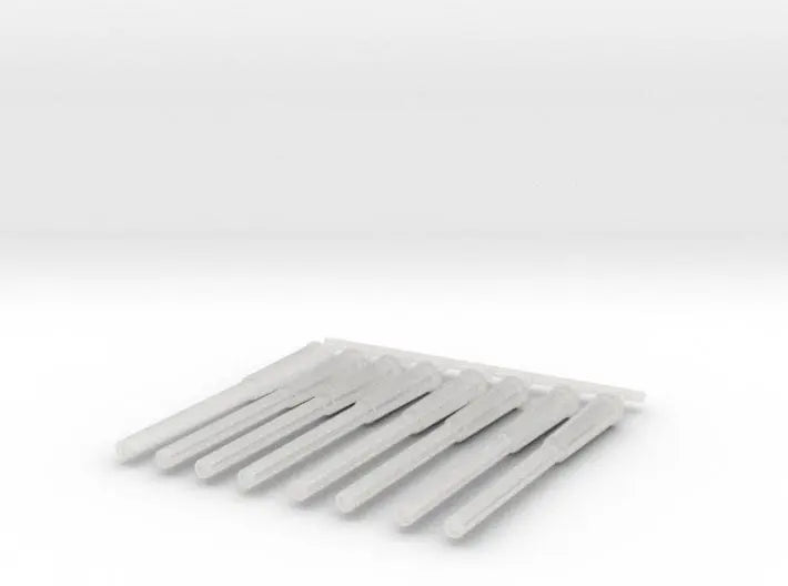 1/350 Bismarck and Tirpitz Turrets Barrels Set v2 - distefan 3d print