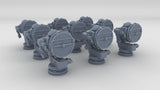1/350 DKM 160cm Searchlight Set (9pcs)