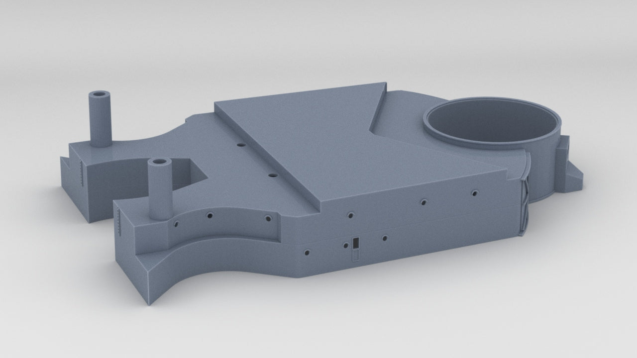 1/350 DKM H-39 Aft Deck 1 - distefan 3d print