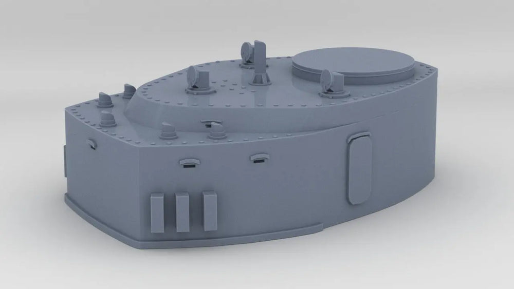 1/350 DKM H-39 Forward Deck 5 Fire Control Post - distefan 3d print