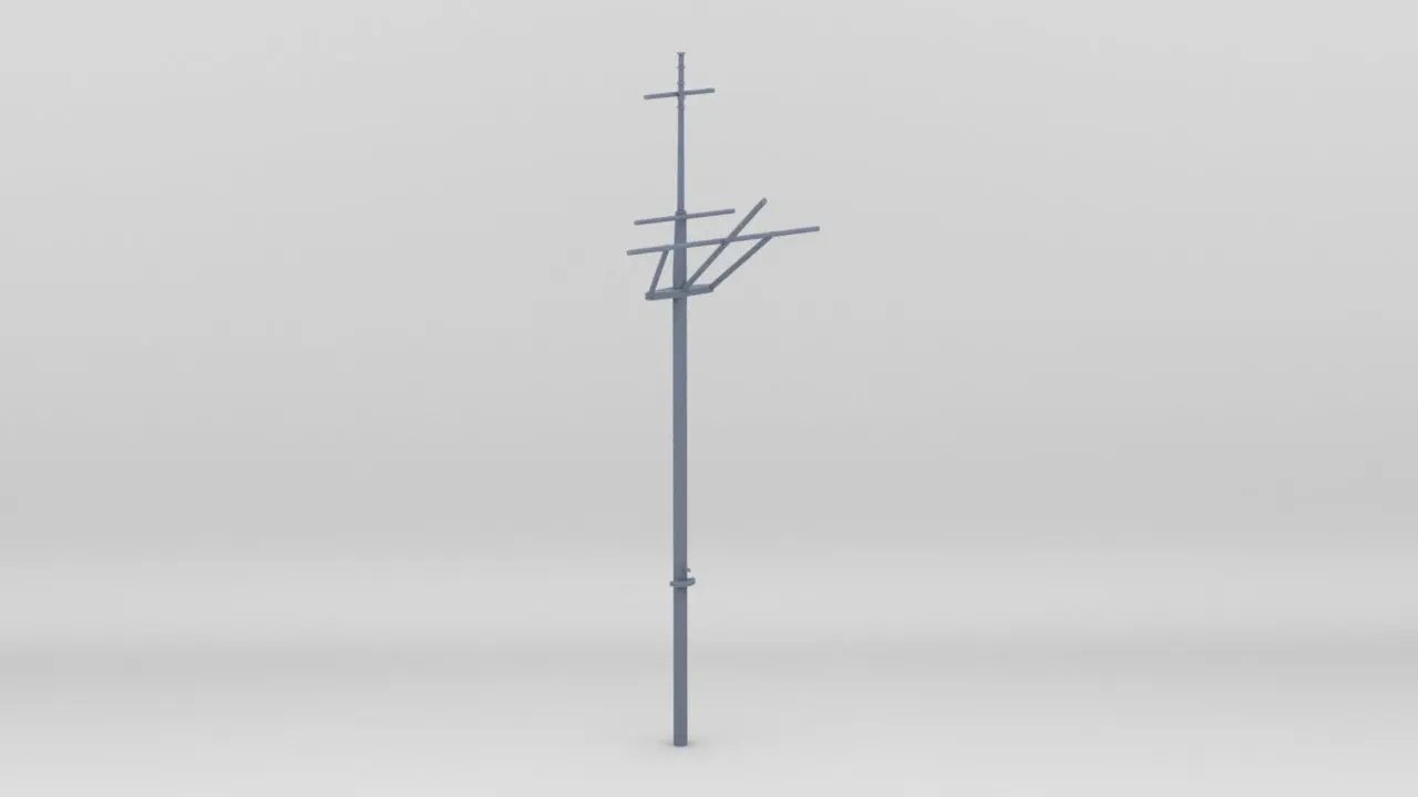 1/350 DKM H-39 Main Mast - distefan 3d print