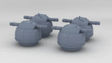 1/350 DKM H-39 Rangefinder Set (4pcs)