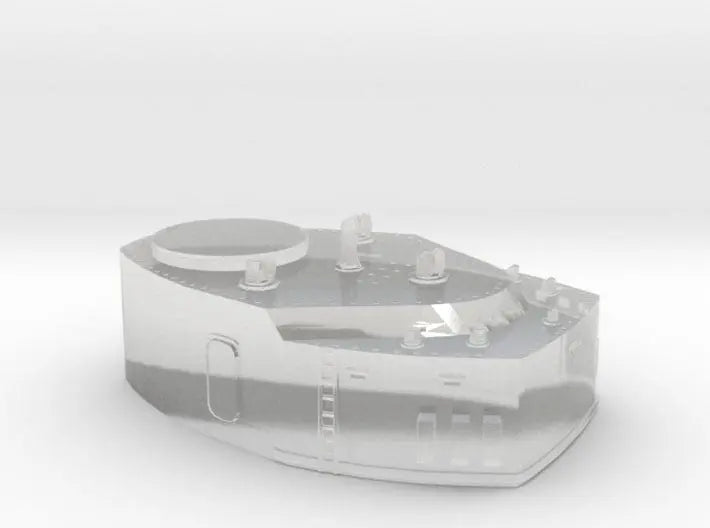 1/350 DKM H39 superstructure 2 fire control post - distefan 3d print
