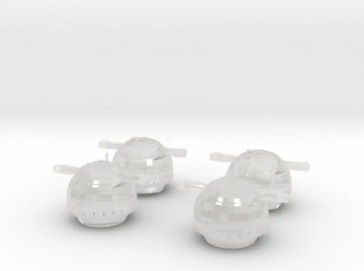 1/350 DKM H39 superstructure 2 rangefinders set 4pcs