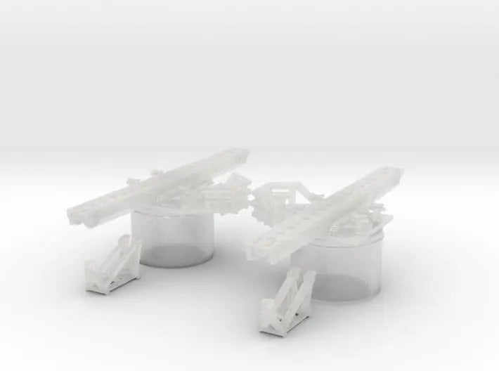1/350 DKM Hipper seaplane catapult set - distefan 3d print