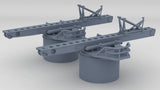 1/350 DKM Hipper Seaplane Catapult Set (2pcs)