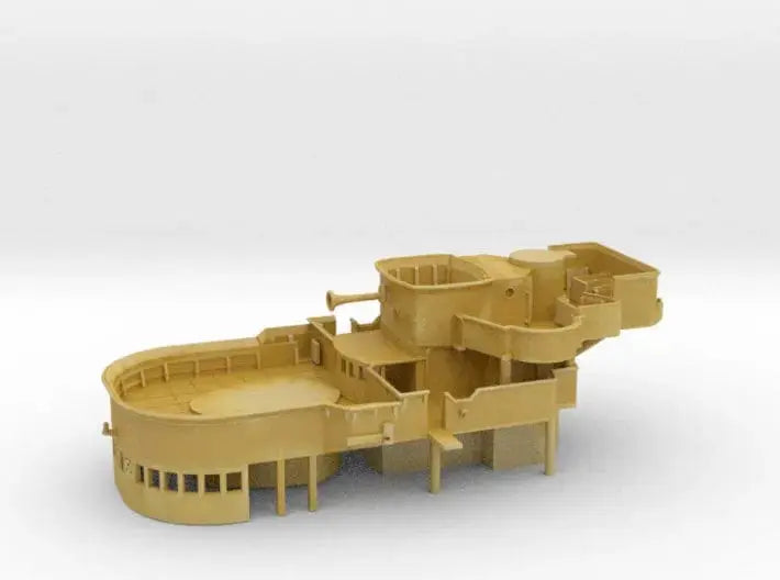 1/350 DKM Lutzow Superstructure 2 - distefan 3d print
