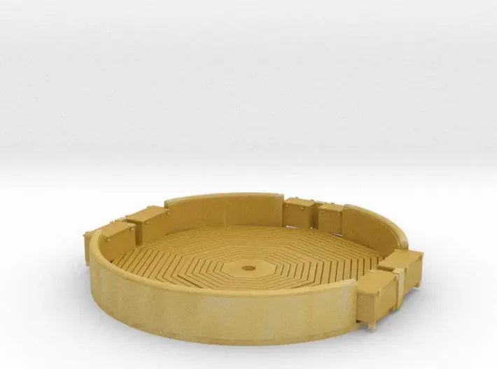 1/350 DKM Tirpitz turret Bruno 2cm flak tub - distefan 3d print