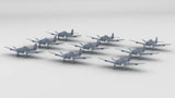 1/350 German Junkers Ju 87 Set (9pcs)