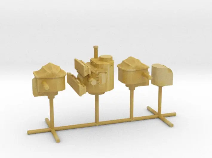 1/350 HMS Exeter 1942 rangefinder set - distefan 3d print