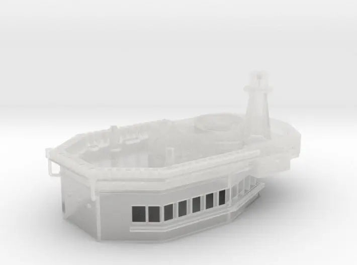 1/350 HMS Exeter forward deck 3 - distefan 3d print