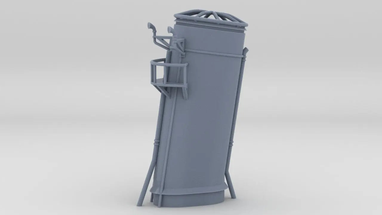 1/350 HMS Garland Funnel 2 Resin3Dinteractive