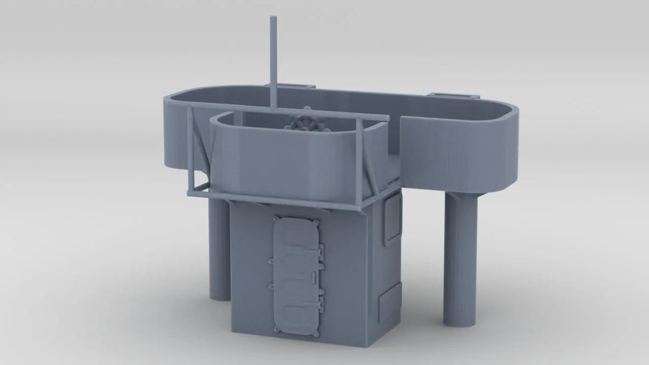 1/350 HMS Garland Searchlight Bridge Later Shapeways