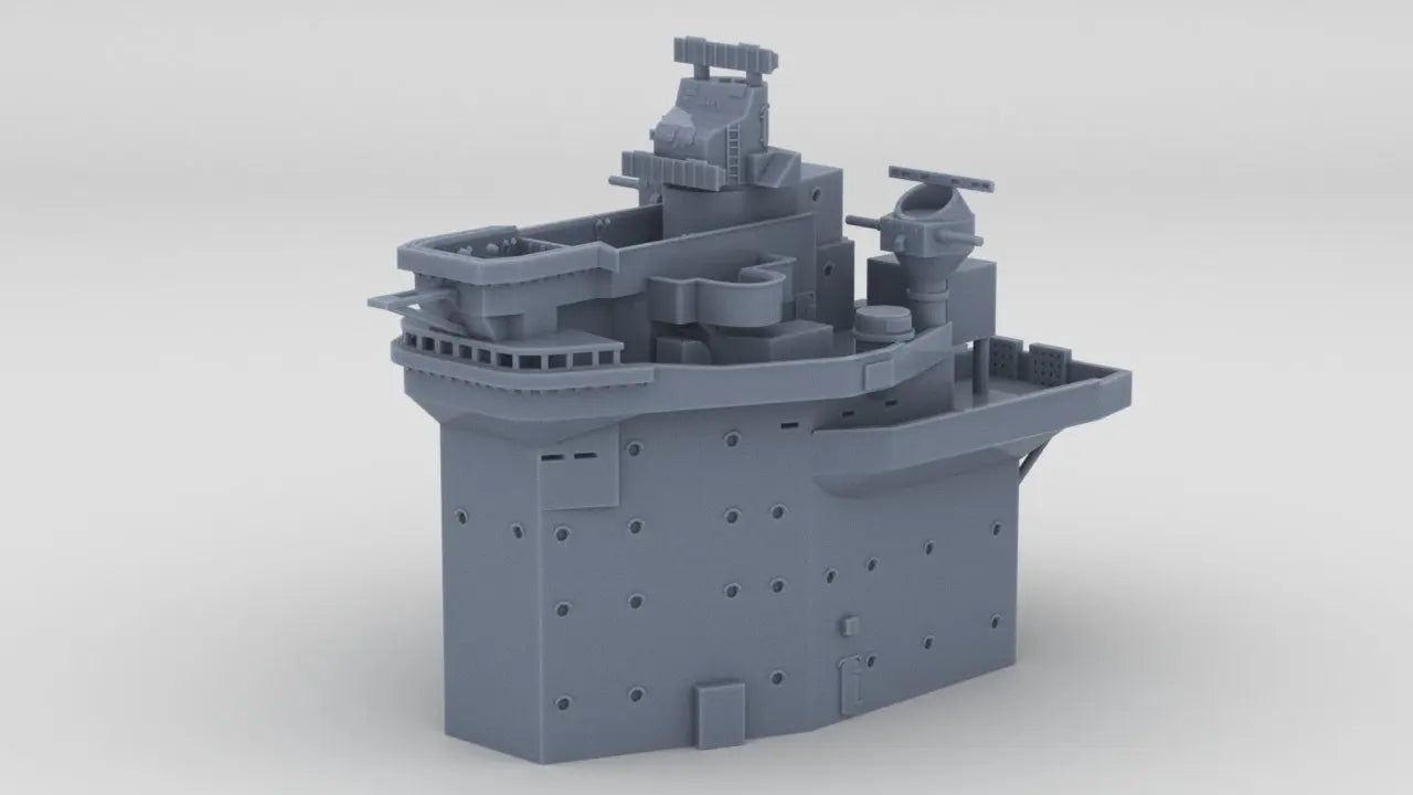 1/350 HMS Warspite Superstructure Bridge Forward Resin3Dinteractive