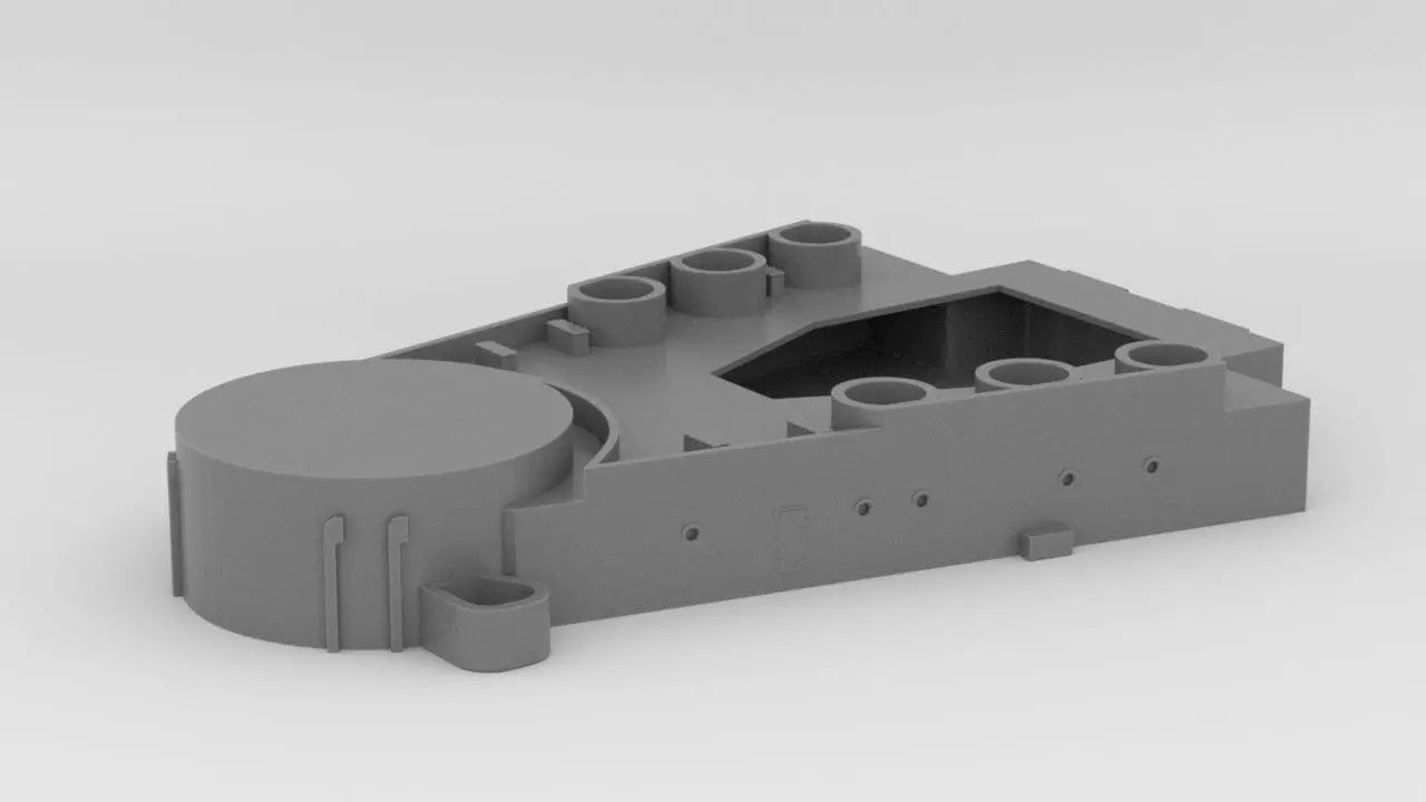 1/350 HMS Warspite Superstructure Deck 1 Forward - distefan 3d print