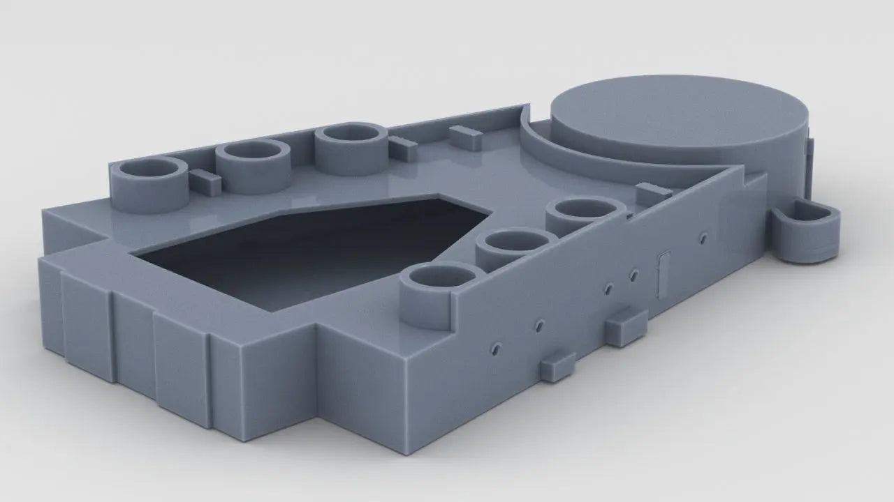 1/350 HMS Warspite Superstructure Deck 1 Forward Resin3Dinteractive