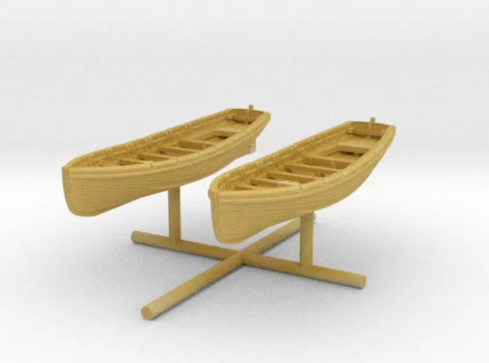 1/350 IJN 9m Cutter Set x2 - distefan 3d print