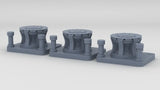 1/350 IJN Capstan Forecastle Electric Set (3pcs)