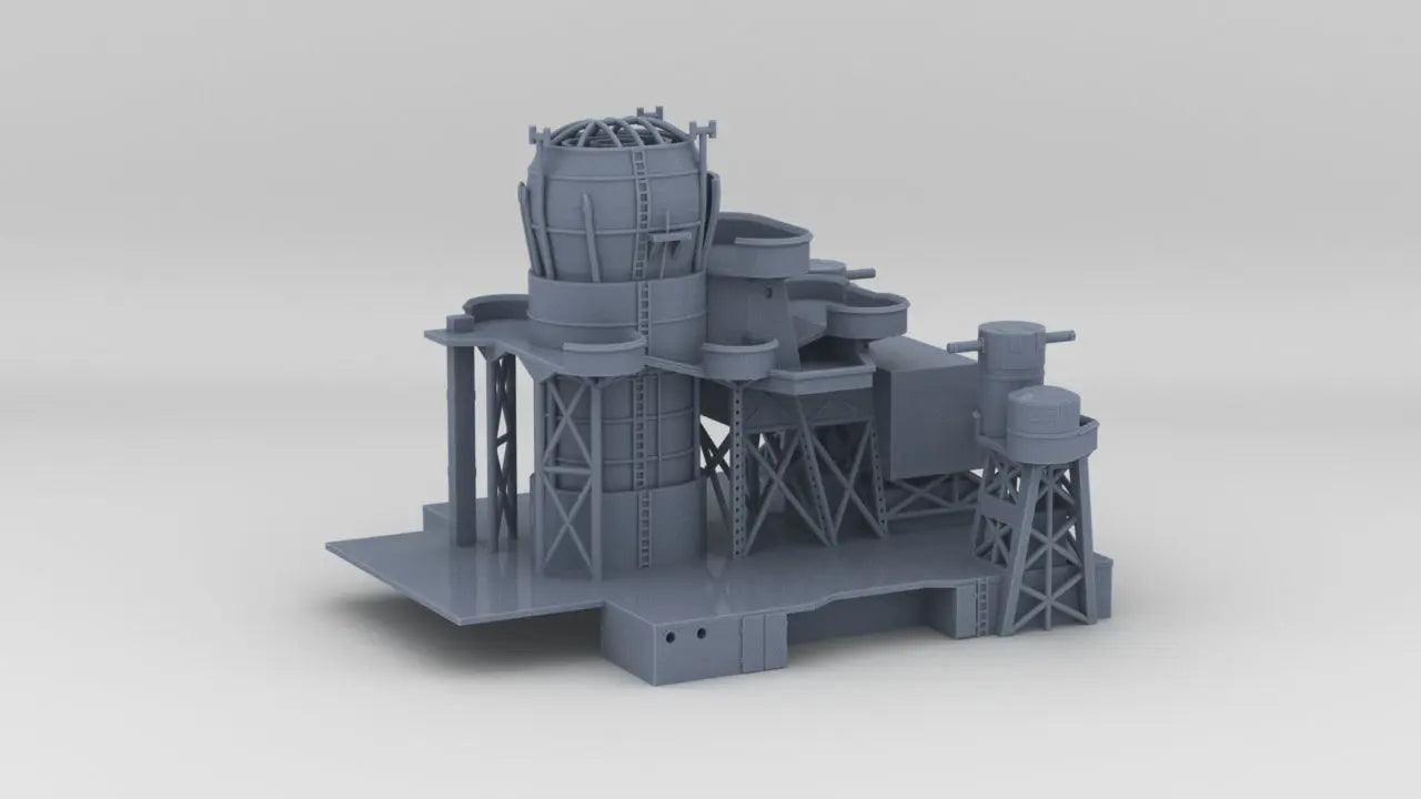 1/350 IJN Kongo Amidships Superstructures - distefan 3d print