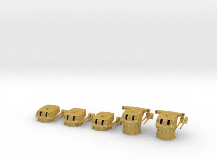 1/350 IJN Type 50 year 3 turrets (8-inch) 1944 set
