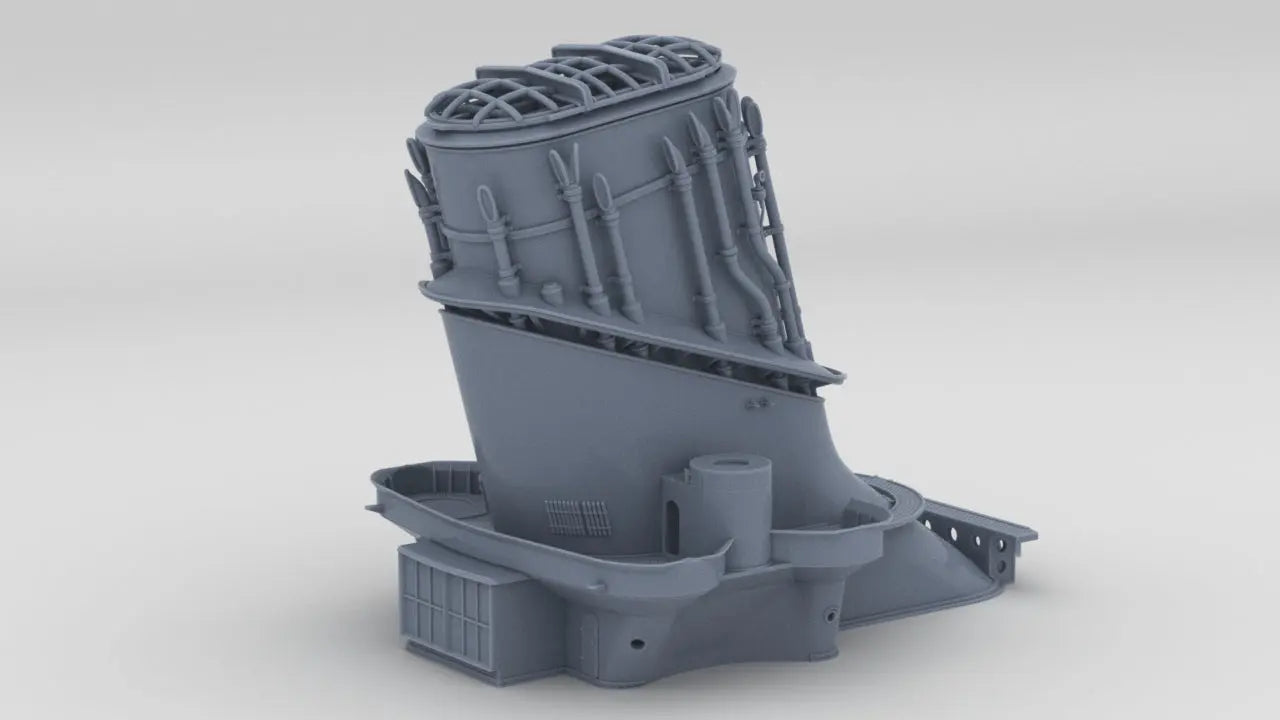 1/350 IJN Yamato Funnel Protosoon