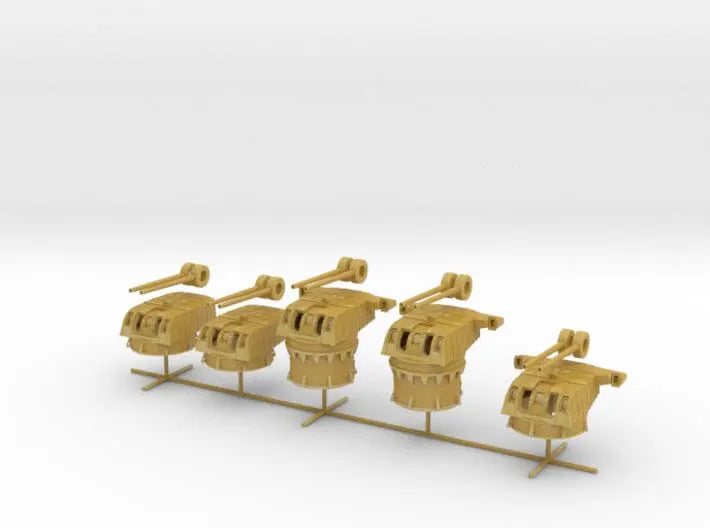 1/350 IJN type 50 year 3 turrets (8-inch) set 4pcs - distefan 3d print