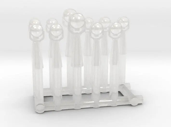 1/350 Richelieu searchlights set 11pcs - distefan 3d print