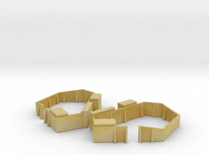 1/350 Richelieu structure 1 amidship tubs 1x twin