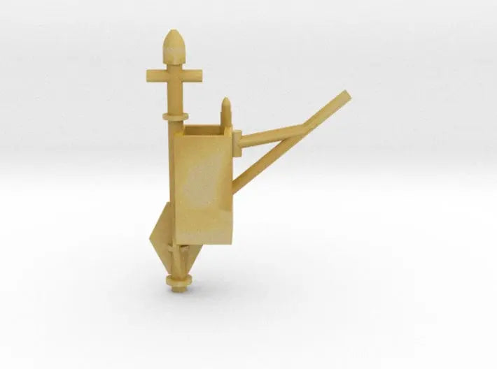 1/350 Richelieu structure aft deck2 funnel, mast - distefan 3d print