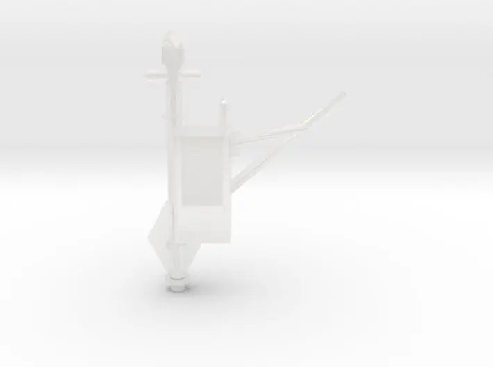 1/350 Richelieu structure aft deck2 funnel, mast - distefan 3d print