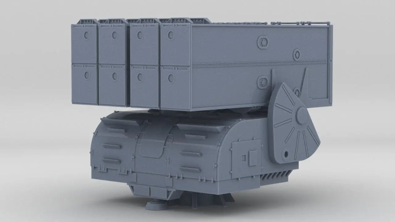 1/350 USA RUR-5A Mark 112 ASROC Launcher - distefan 3d print