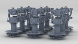 1/350 USN Mk52 Director w/ Mk63 Gun Sight Set (9pcs)