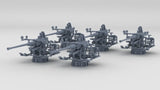 1/350 USN Single 40mm Bofors Set (5pcs)
