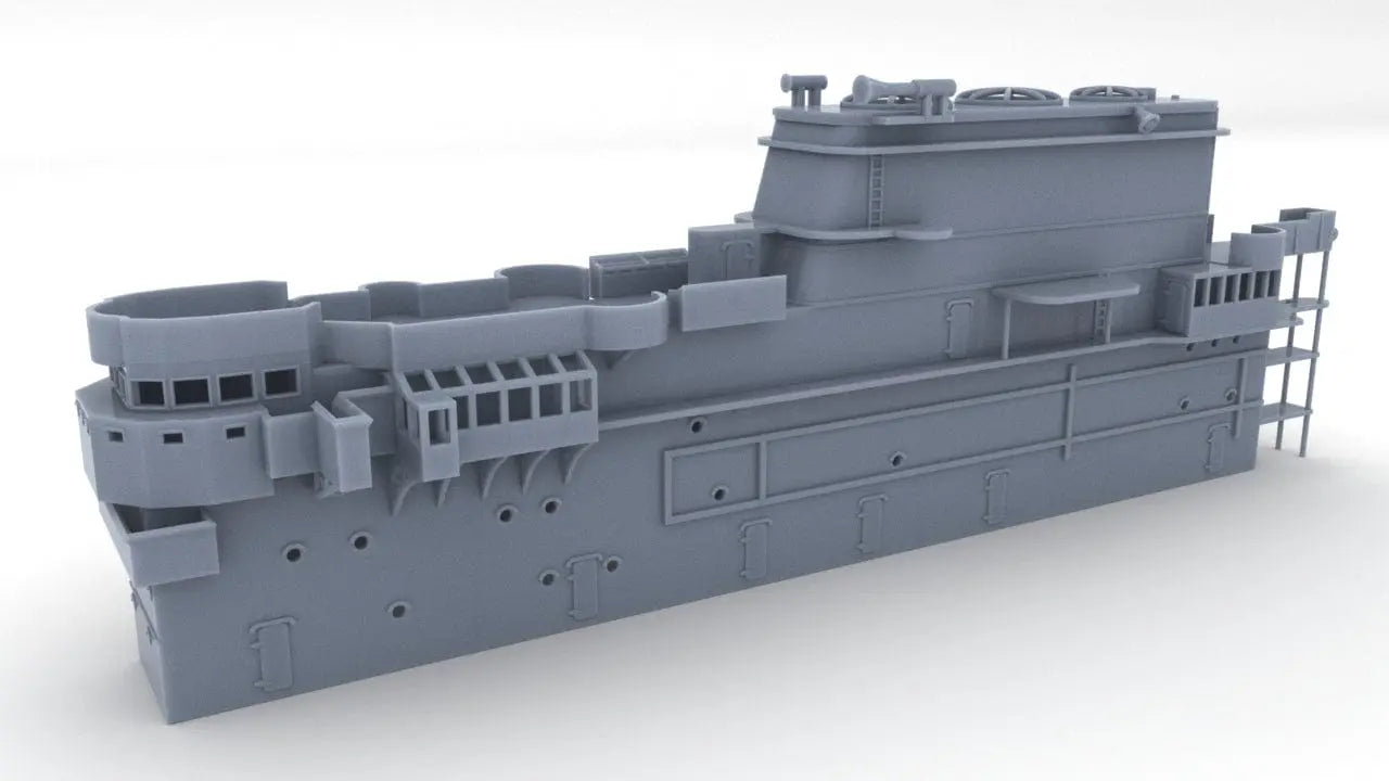1/350 USS Enterprise CV-6 Island Structure - distefan 3d print