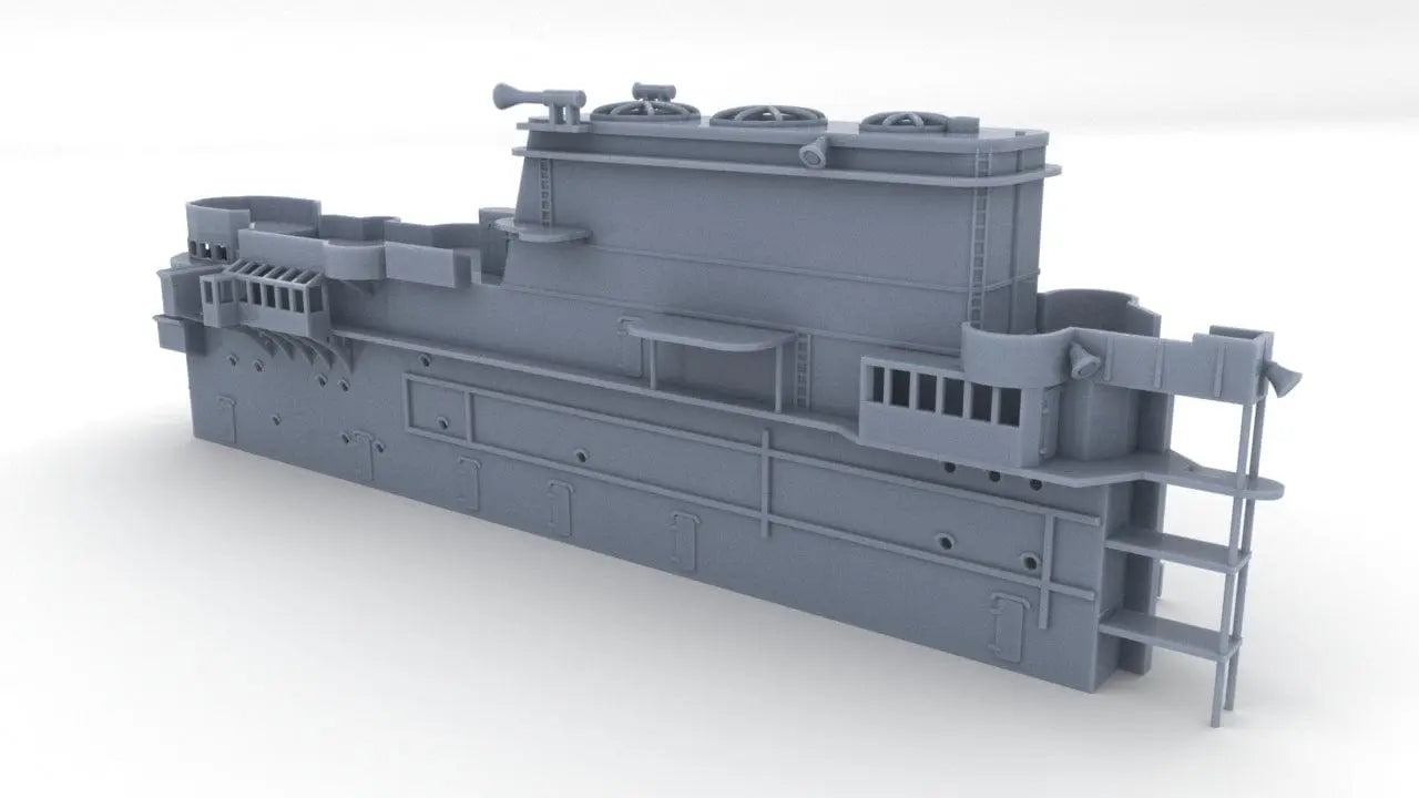 1/350 USS Enterprise CV-6 Island Structure - distefan 3d print