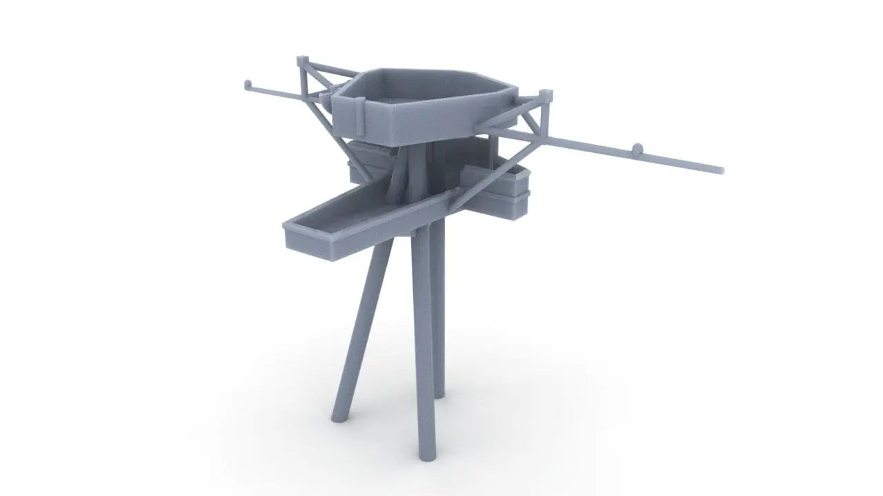 1/350 USS Enterprise (CV-6) Forward Island Platform - distefan 3d print