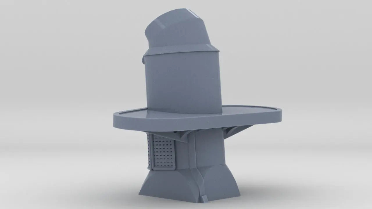 1/350 USS Fletcher Funnel 2 (Tamiya Kit) Resin3Dinteractive