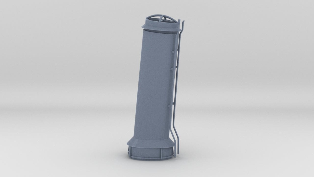 1/350 USS Helena (CL-50) Funnel 2 - distefan 3d print