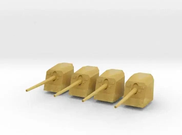 1/350 DKM 15cm/55 (5.9in) SK C/28 single mount set - distefan 3d print