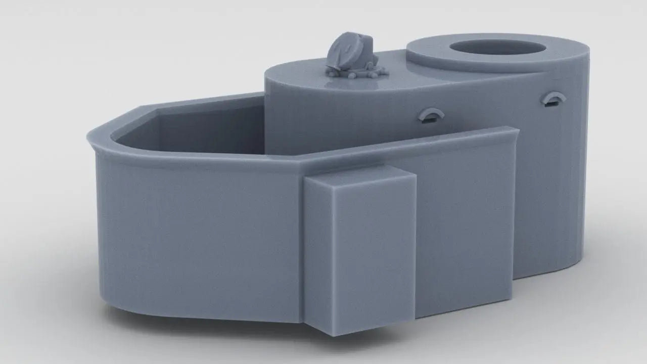 1/350 DKM Admiral Scheer Structure Aft Deck 1 Cabin - distefan 3d print