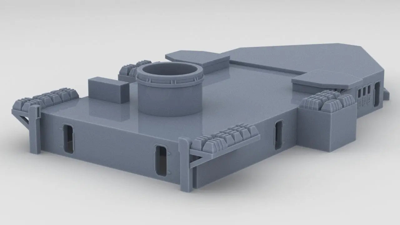 1/350 DKM Admiral Scheer Structure Aft Deck 1 - distefan 3d print