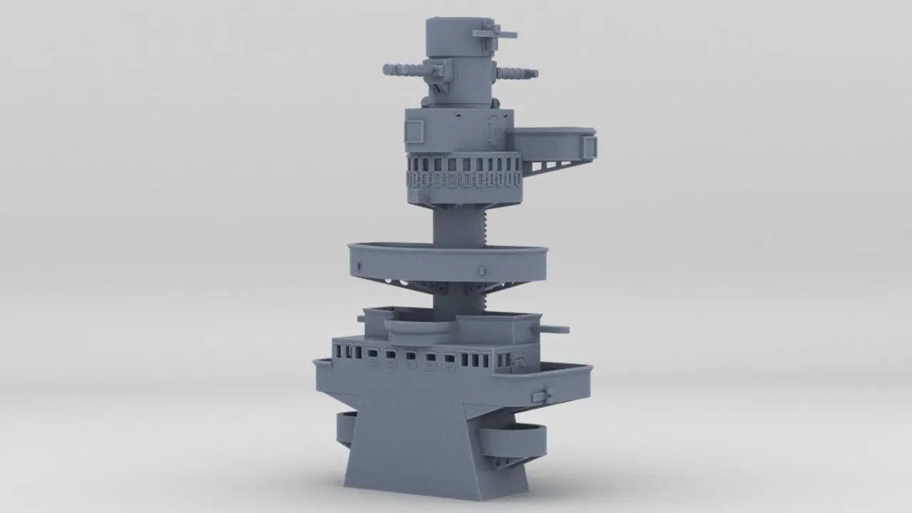 1/350 DKM Admiral Scheer Tower - distefan 3d print