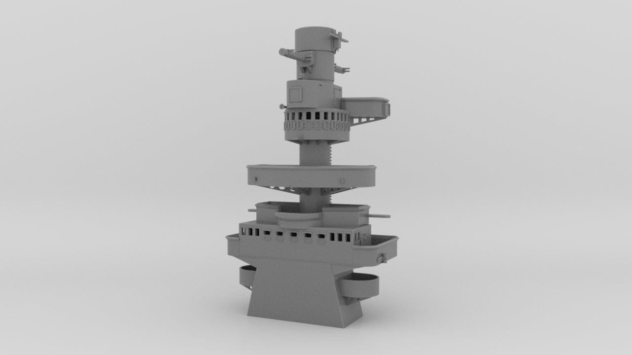 1/350 DKM Admiral Scheer Tower Resin3Dinteractive