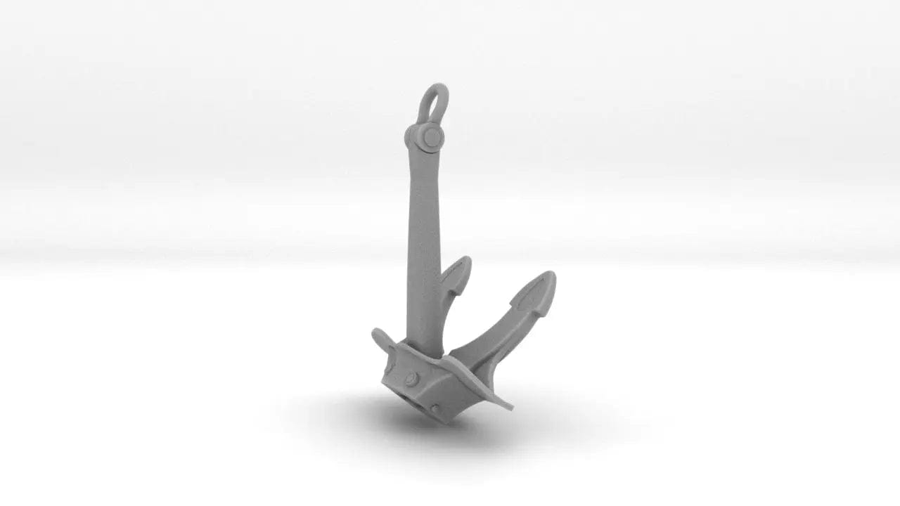 1/350 DKM Bismarck Forward Anchor - distefan 3d print