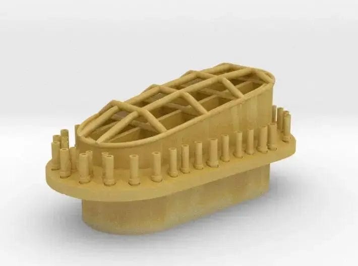 1/350 DKM Bismarck funnel top - distefan 3d print