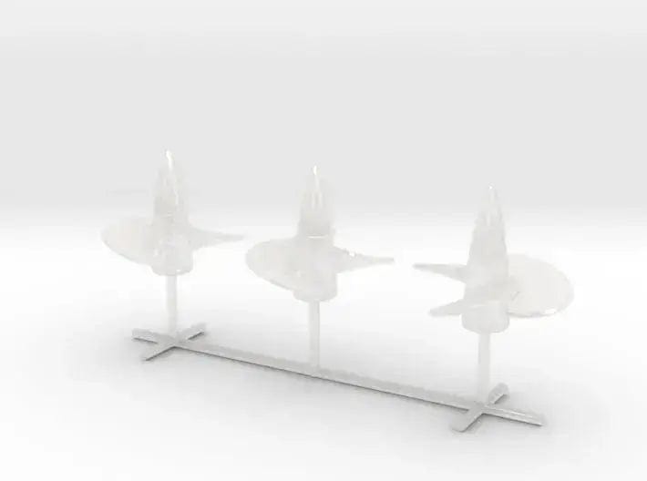 1/350 DKM Bismarck propellers set - distefan 3d print