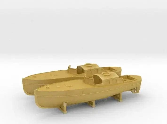 1/350 DKM boat 9m captain gig set - distefan 3d print