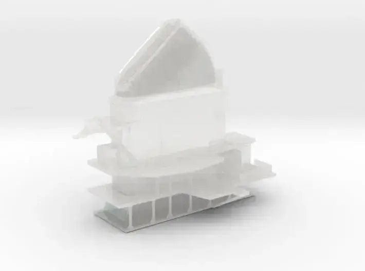 1/350 DKM Graf Zeppelin superstructure2 funnel - distefan 3d print